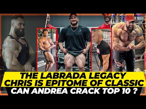 Can Hunter fulfil his father ,Lee Labrada’s legacy+Chris Bumstead is epitome of classic+Andrea+Breon