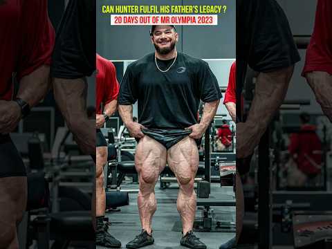 Can Hunter Labrada fulfil his father lee Labrada’s legacy ? 20 days out of Mr Olympia #bodybuilding