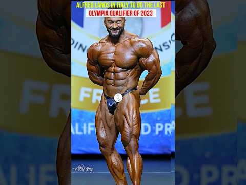 Alfred Chiriac is doing the last show of 2023 bodybuilding season in Italy.