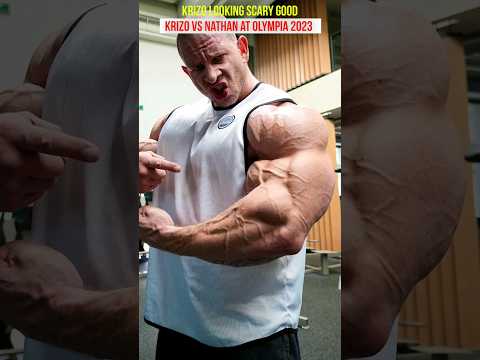 Michal Krizo looking scary good 3 weeks out of Mr olympia 2023 #bodybuilding #fitness #gym #fitness