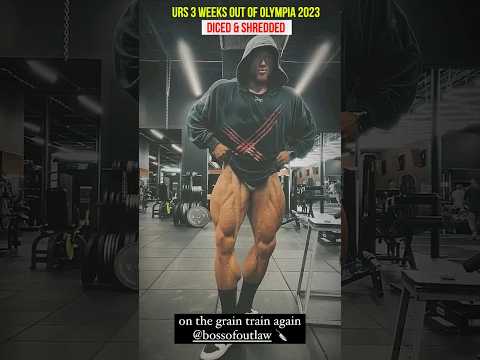 Urs Kalecinski 3 weeks out of mr Olympia 2023 looking diced & Shredded #mrolympia #bodybuilding #gym