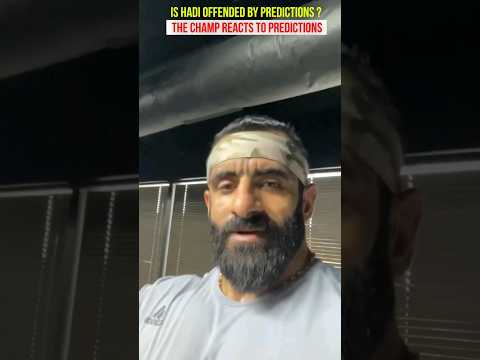 Hadi Choopan reacts to predictions for Mr Olympia 2024, Is Hadi offended ? #bodybuilding #fitness