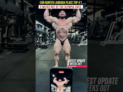 Can Hunter Labrada place top 4 at the Olympia again? #mrolympia #bodybuilding #fitness #gym