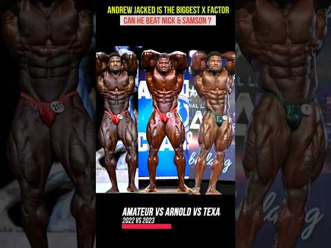 Is Andrew Jacked the biggest X factor at Mr Olympia 2023 ? arms workout 21 days out #bodybuilding