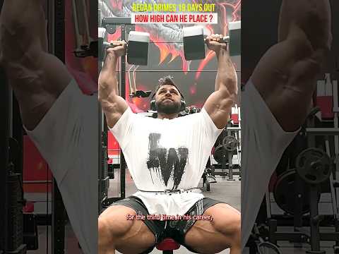 Regan Grimes 19 days out of Mr olympia 2023 ,How high can he place ? #bodybuilding #fitness  #gym