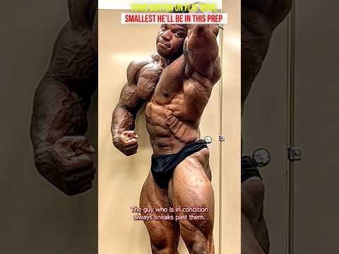 Tonio Burton on flat mode 19 days out of mr Olympia 2023 #bodybuilding #fitness #gym #workout