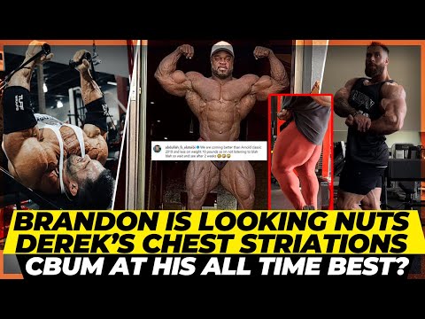 Brandon Curry is looking nuts + Derek Lunsford’s insane details + Chris Bumstead is ON +Samson Duada