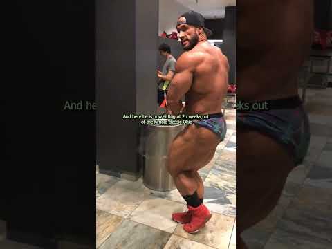 Antoine Valliant at 288 lbs , 20 weeks out of Arnold Classic 2024 #bodybuilding #fitness #gym