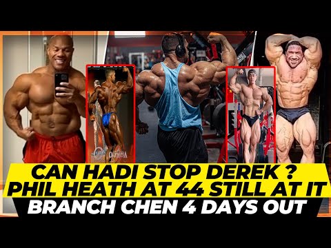 The bodybuilder in Phil Heath is still alive + Can Hadi stop Derek ? Ahmad 2 weeks out + Branch Chen