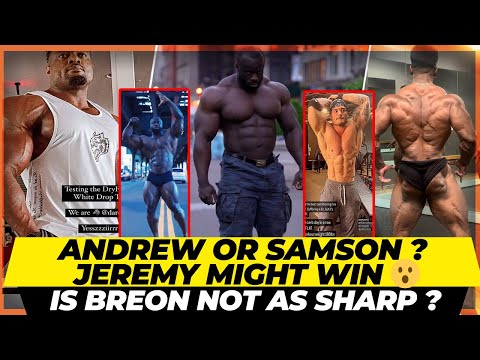 Samson Dauda or Andrew Jacked at Mr Olympia 2023 ? Jeremy might win ? + Breon’s conditioning ?