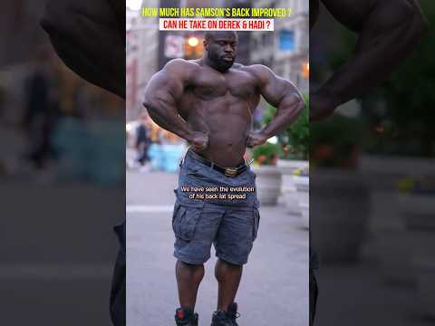 Samson Dauda is a genetic freak , 2.5 weeks out of mr Olympia #bodybuilding #fitness #gym