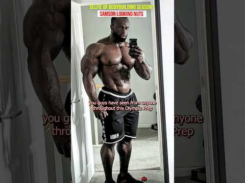 Is that the best Selfie of 2023 bodybuilding season? Samson looks nuts #bodybuilding #mrolympia #gym