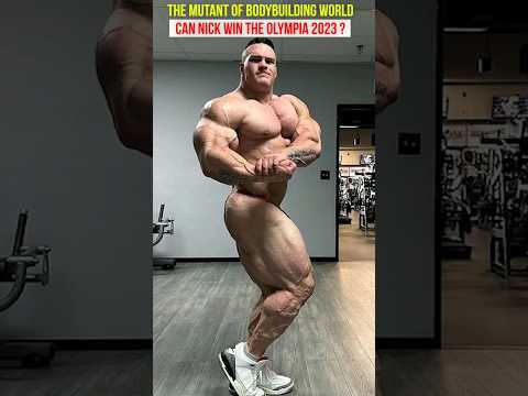Nick Walker 5 weeks out of Mr Olympia 2023 . Can He win the title ?#bodybuilding #fitness #mrolympia