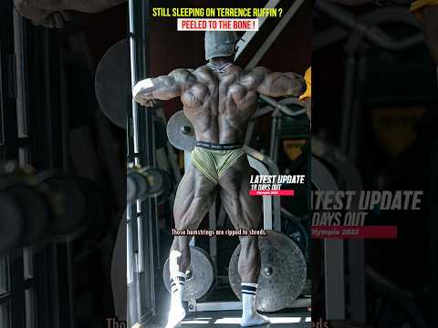 Terrence Ruffin is as peeled as anyone can be 2.5 weeks out of Mr Olympia 2023 #bodybuilding #gym