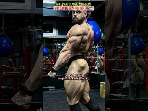 Mike Somerfield 18 days out of Mr Olympia 2023 , Can he holdo onto 5th spot #bodybuilding #gym