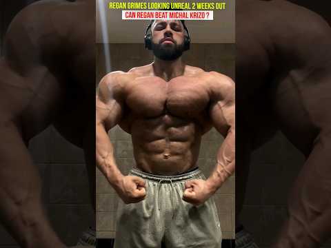 Regan Grimes looking unreal 2 weeks out of Mr Olympia 2023 #bodybuilding #gym #fitness