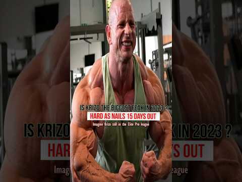Is Michal Krizo the biggest freak in bodybuilding  , 2 weeks out of mr Olympia 2023 #bodybuilding