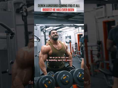 Derek Lunsford at his biggest and best ever 2 weeks out of Mr olympia 2023 #bodybuilding #gym