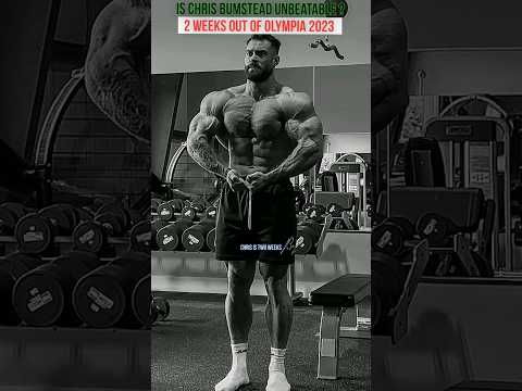 Chris Bumstead looks unbeatable 2 weeks out of Mr Olympia 2023 #bodybuilding #fitness #gym