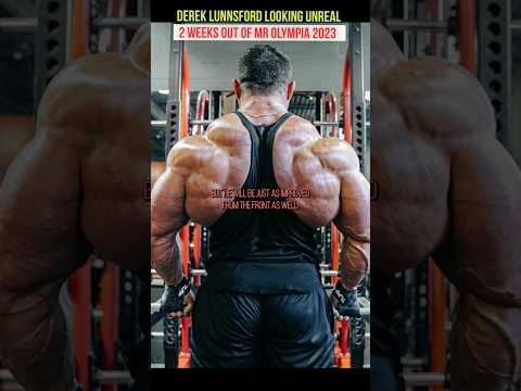 Best back in bodybuilding? Derek Lunsford looks unstoppable #bodybuilding #fitness #gym
