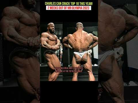 One of the most conditioned bodybuilder in Mr Olympia 2023 line up ,Charles Griffen 2 weeks out #gym