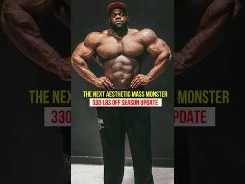 The next aesthetic mass monster of bodybuilding,  Quinton at 330 lbs #bodybuilding #fitness #gym
