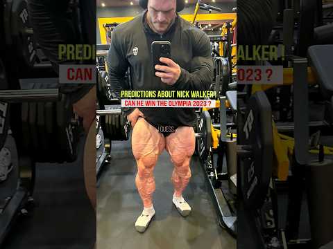 Mr Olympia 2023 predictions about Nick walker. Can he win the title? #bodybuilding #fitness #gym