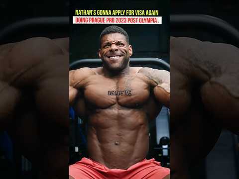 Nathan’s gonna apply for Visa again , Will compete in Post Olympia tour #bodybuilding #fitness #gym