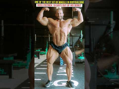 One of the best set of legs in bodybuilding,  Ross Patrick 10 days out of Mr Olympia 2023 #gym