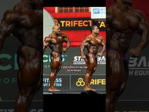 Most muscular bodybuilder in men’s open bodybuilding at mr Olympia 2023 , Hassan Mostafa #fitness