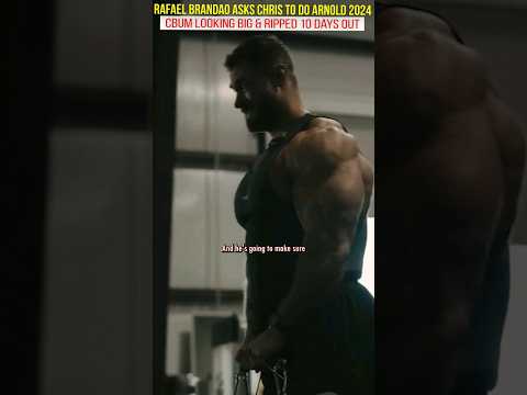 Chris Bumstead looking ripped & huge 10 days out of Mr Olympia 2023 #bodybuilding #fitness #gym