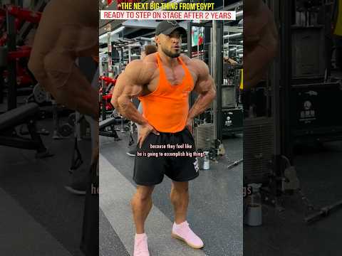 The next big thing in bodybuilding , Moh Fooda ready to step back on stage #bodybuilding #fitness