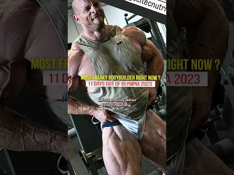 Most freaky bodybuilder in open bodybuilding , Krizo 11 days out of Mr Olympia 2023 #bodybuilding