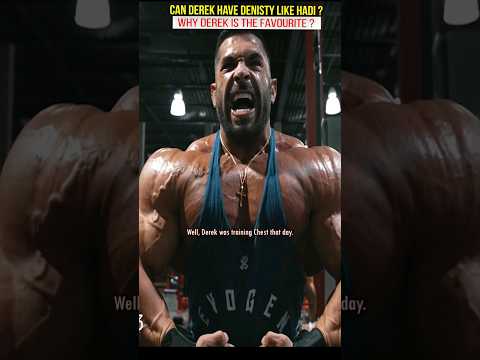 Can Derek Lunsford Chest like Hadi ?  Why Derek is the Favourite? #bodybuilding #mrolympia #fitness