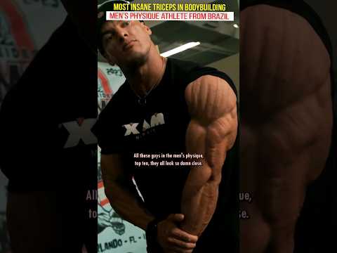 Most Insane and feathered triceps in bodybuilding,  10 days out of Mr Olympia 2023 #bodybuilding