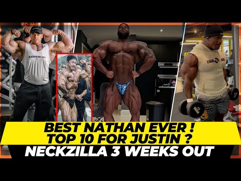 Nathan Should’ve been on the Olympia stage + Top 10 for Justin ? Jaehun looking peeled + Neckzilla