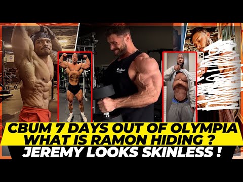 Chris Bumstead 7 days out of Mr olympia 2023 +What is Ramon hiding ? Jeremy looks skinless +Charles