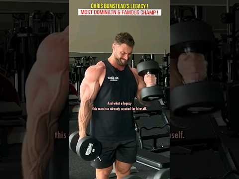 Chris Bumstead biceps workout 7 days out of Mr Olympia 2023 #bodybuilding #fitness #gym #workout