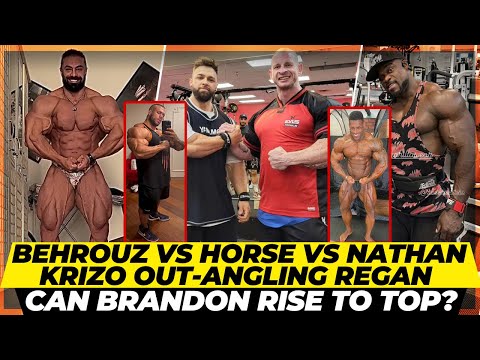 Milos’s reaction to seeing Samson + Behrouz vs Horse vs Nathan + Krizo out angling Regan + Brandon