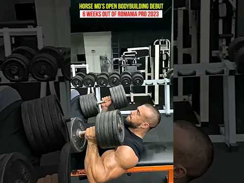 HorseMd 6 weeks out of his men’s open bodybuilding debut. Can He win Romania pro ? #bodybuilding