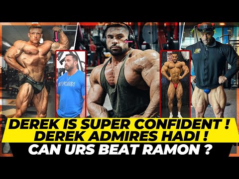Derek admires Hadi Choopan & is Super confident + Can Urs beat Ramon ? Justin 2 days out + Moh Fooda