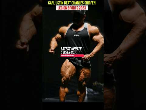 Can Justin Rodriguez beat Charles Girffen at the Legion sports 2023 ? #mrolympia #bodybuilding #gym