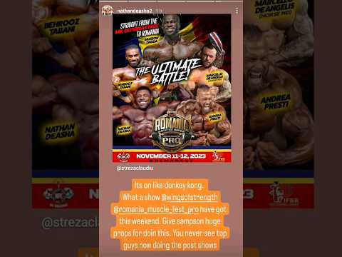 Samson Dauda jumps in Romania Pro 2023 ? Nathan vs Samson vs Behrouz vs Horse Md