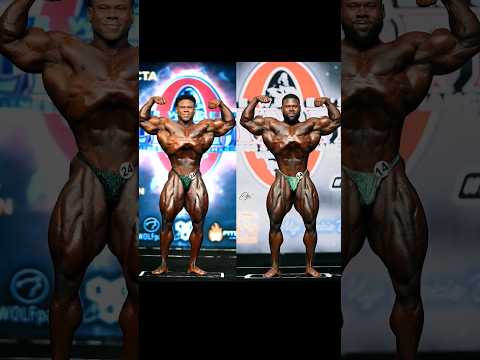 Keone Pearson 2022 vs 2023 Mr Olympia comparisons . Is Keone gonna reign for a long time #mrolympia