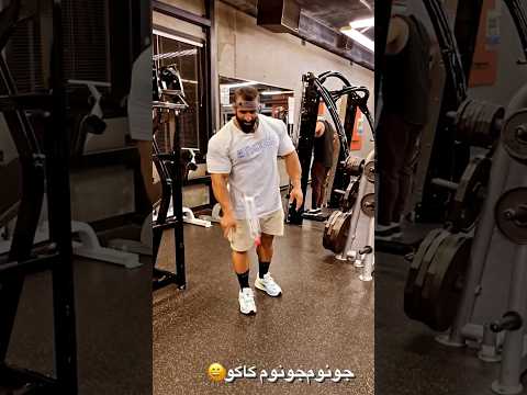 Hadi Choopan more active on Social Media. Chest workout post Olympia & bottle flip challenge ?