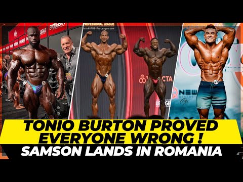 Can Tonio Burton be the next Dexter Jackson + Ryan Terry has no haters + Samson Dauda 2 days out