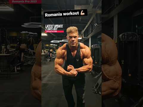 Wesley Vissers 2 days out of Romania Pro 2023 going for Early Qualification for Mr Olympia 2024