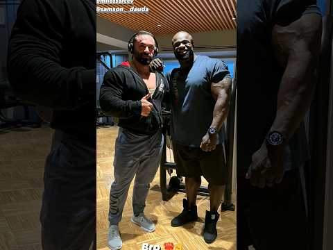 The big boys meet up in Romnia , Samson vs Nathan vs Horse Md vs Behrouz vs Fooda #bodybuilding #gym