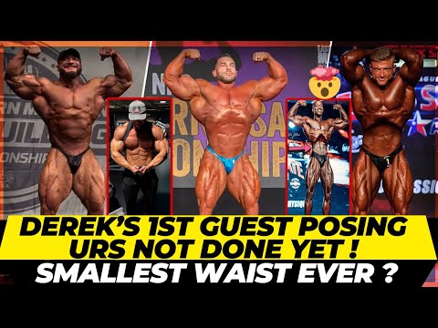 Derek Lunsford 1st guest posing + Urs vs Michael at Prague + Kirhee Cooper’s insane waist + Hunter
