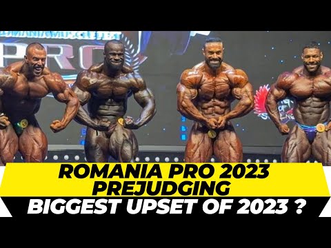 Romania Pro 2023 prejudging open bodybuilding + Are we looking at a big upset ?